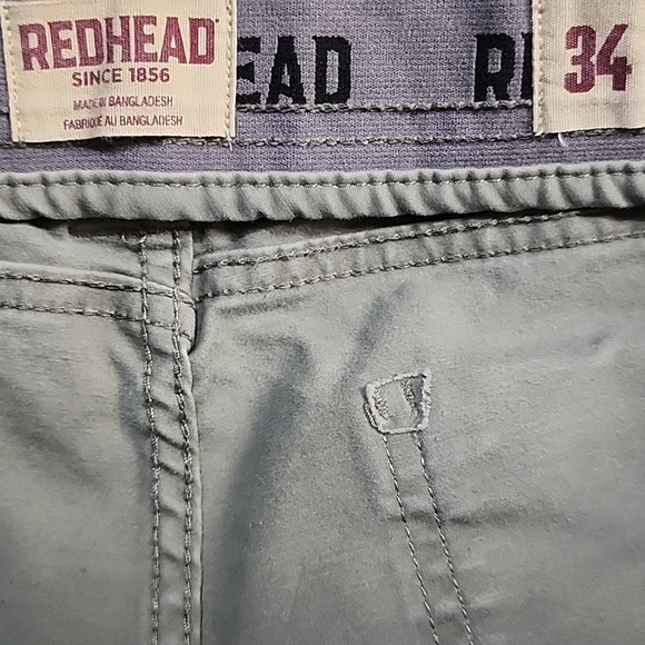 RedHead Olive Cargo Shorts heavy duty 34 number 3470 - Picture 7 of 7